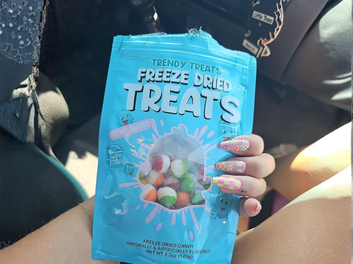 Trendy Treats Freeze Dried Candy 4.2 oz resealable bag