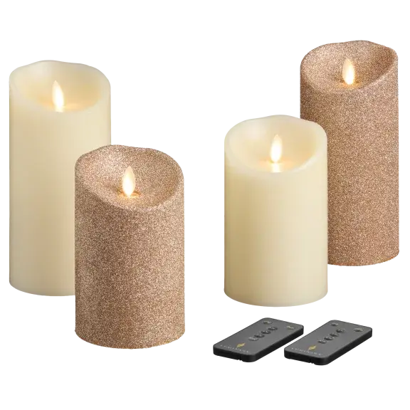 Luminara 4-Piece Flameless product from Inside Deals from Inside Edition