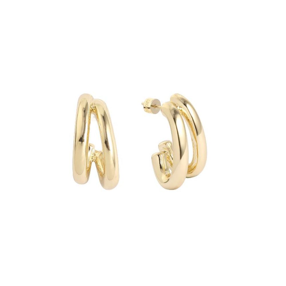 Double Hoop Earrings from Shop Tam Fam