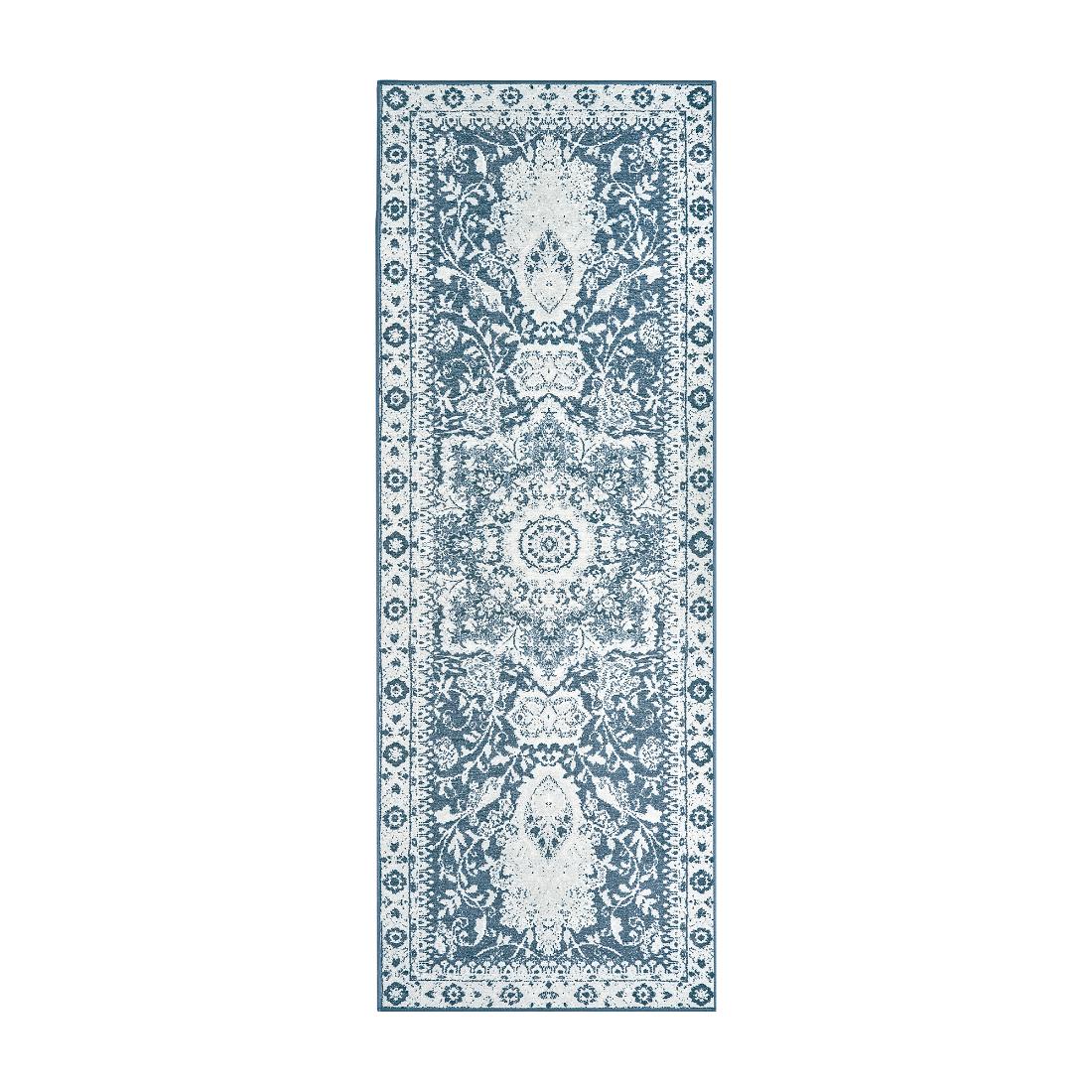 Parviz Blue Machine Washable Rug from Shop Tam Fam