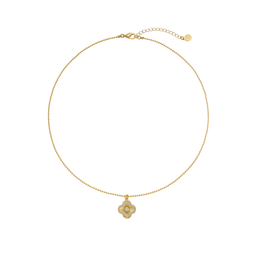 Radiant Clover Necklace from Shop Tam Fam