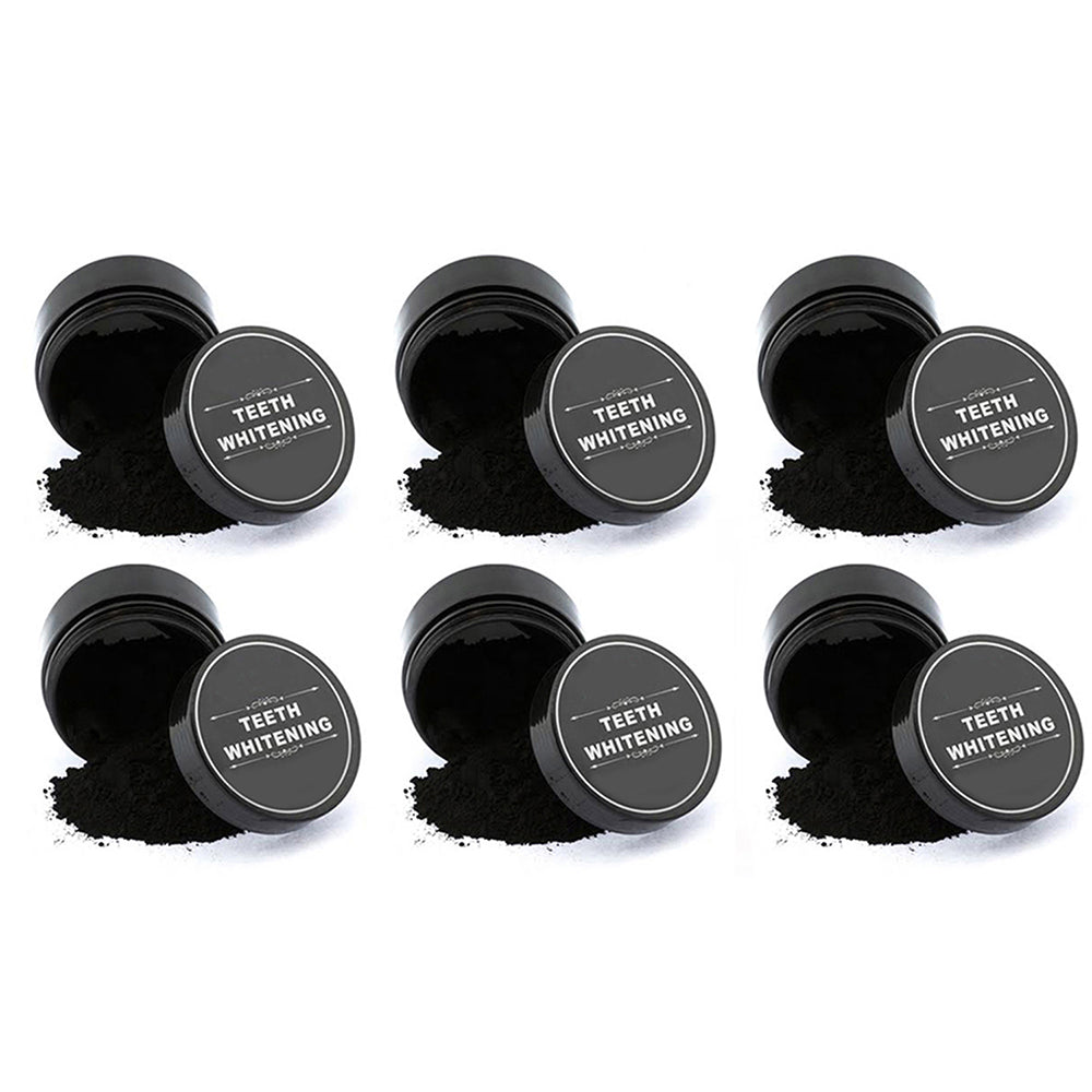 Activated Coconut Charcoal Teeth Whitening Powder (6-Pack) from Shop Tam Fam