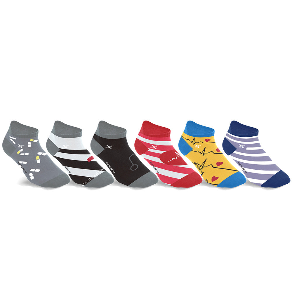 Medical-Inspired Ankle Compression Socks (6 Pairs) from Shop Tam Fam