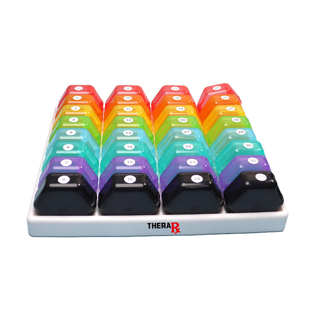 Monthly Pill & Vitamin Organizer + Tray (1x Daily) from Shop Tam Fam