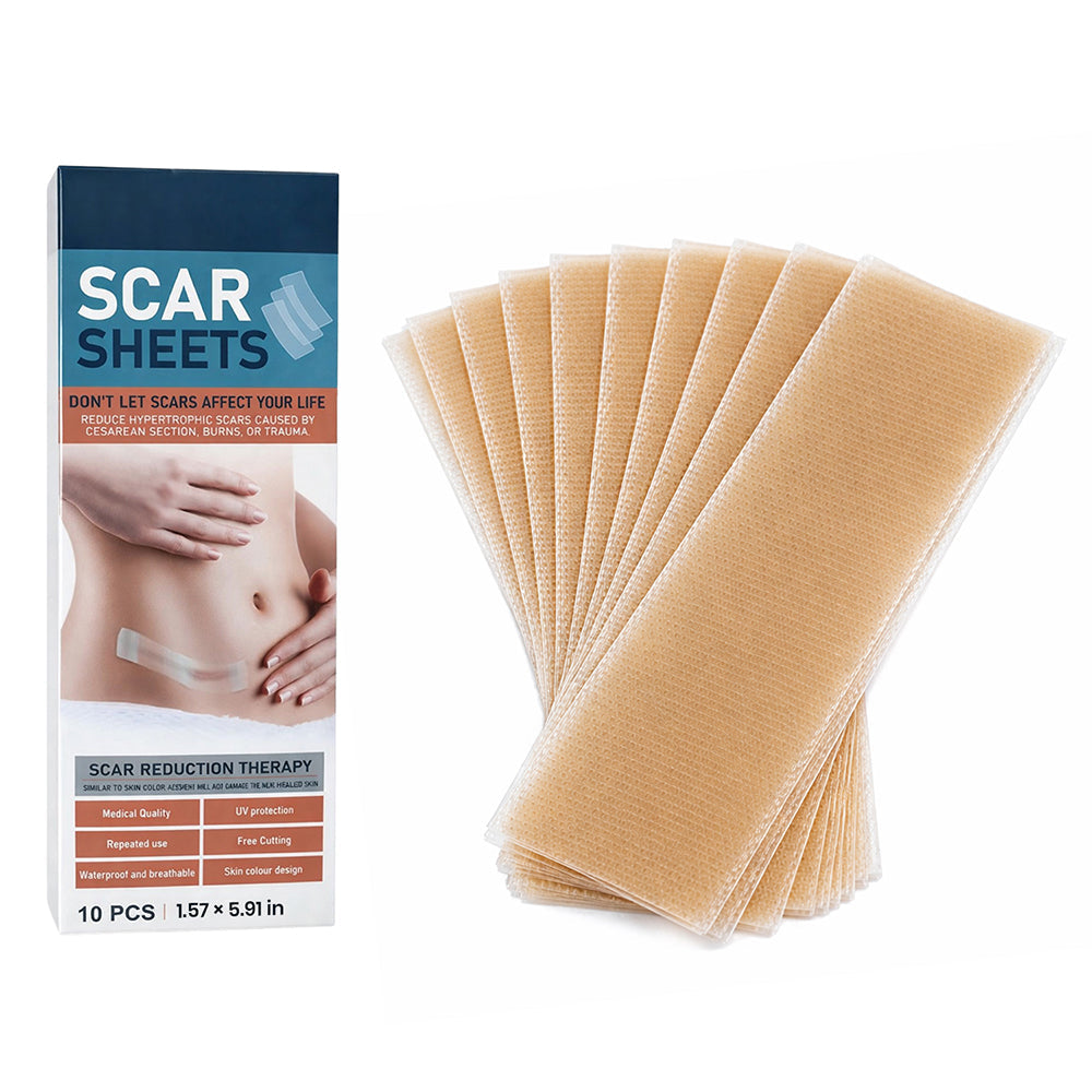 Scar Away Silicone Medical Scar Sheets (10-Pack) from Shop Tam Fam