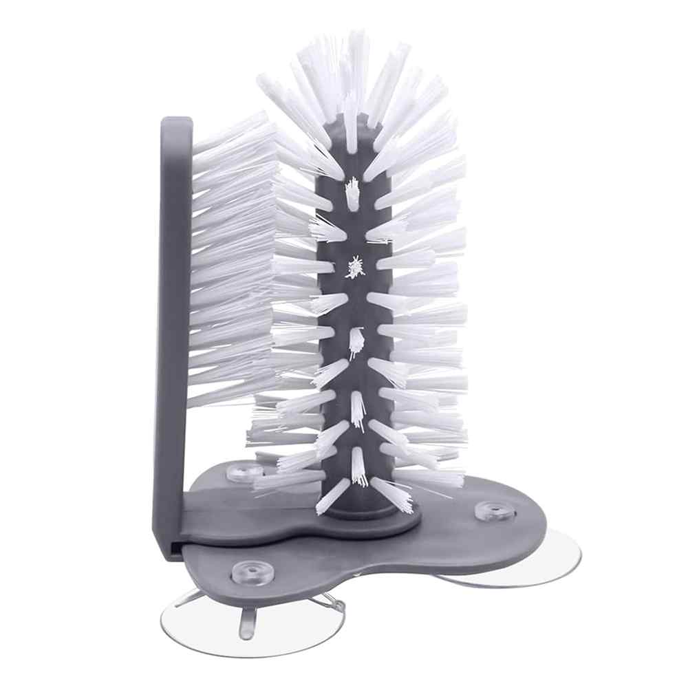 Bottle Cleaning Brush with Suction Base from Shop Tam Fam