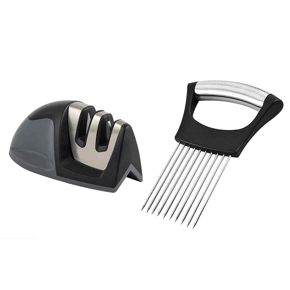 Knife Sharpener & Food Slice Assistant Duo from Shop Tam Fam