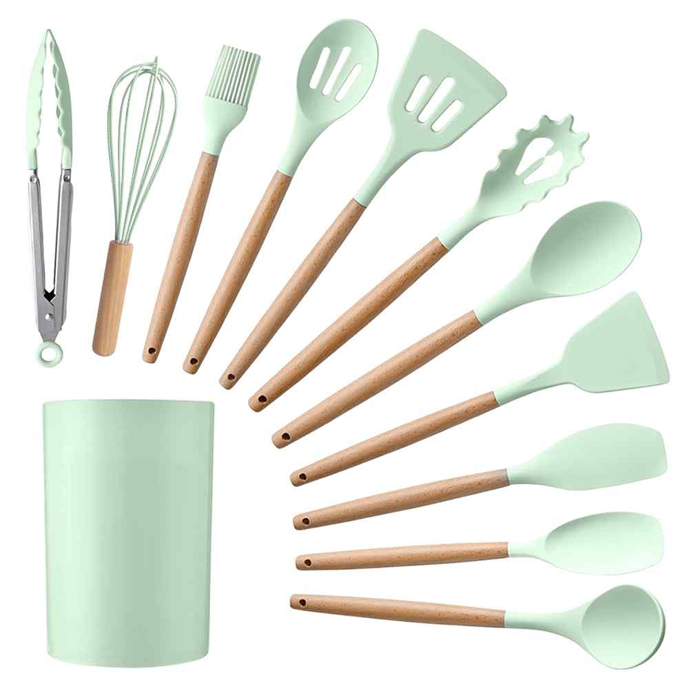 Silicone Cooking Utensil Set (12-Pieces) from Shop Tam Fam