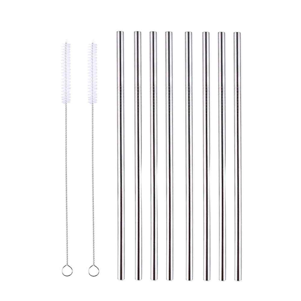 Stainless Steel Drinking Straws (8-Pack) from Shop Tam Fam