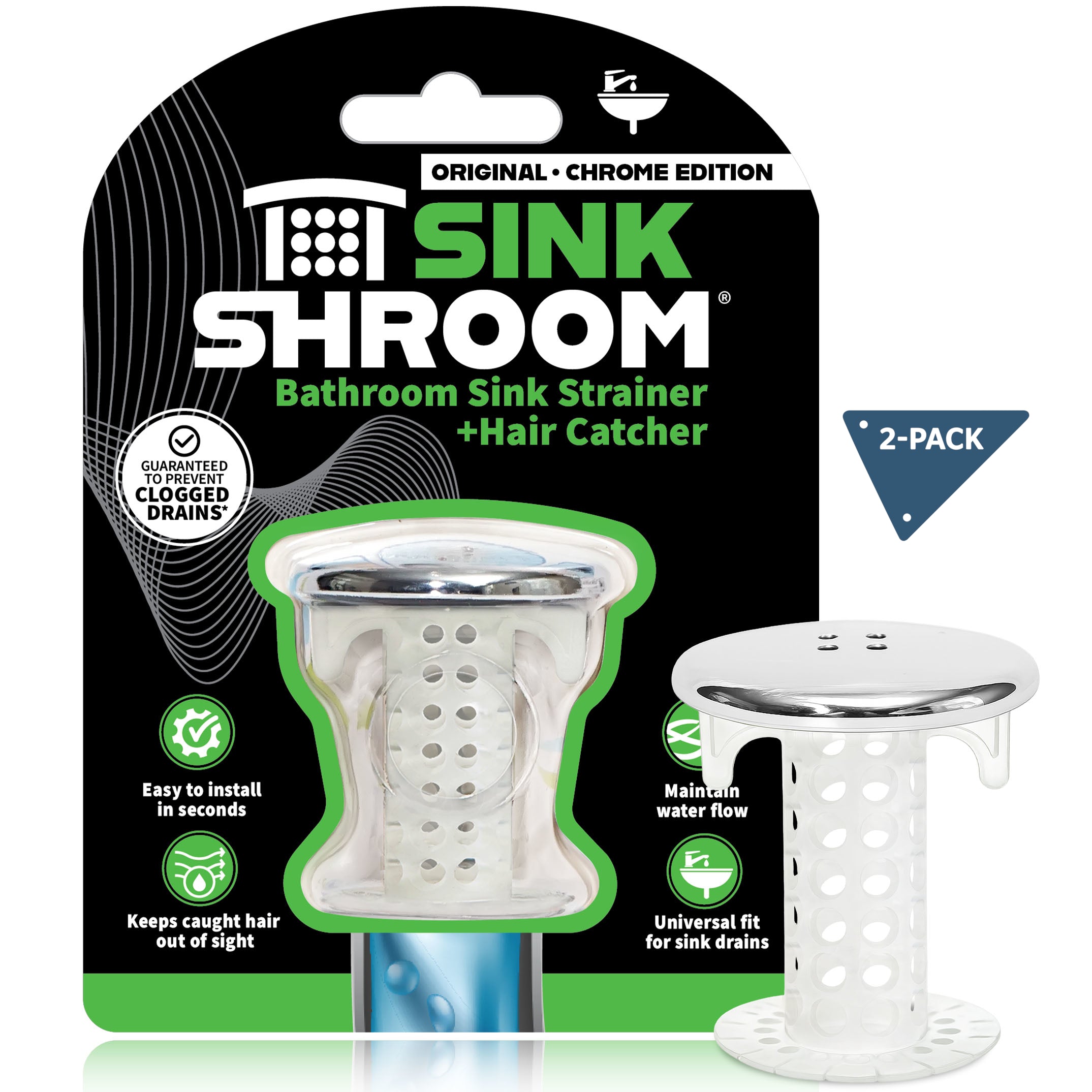 Bathroom Sink Drain Protectors (2-Pack) from Shop Tam Fam