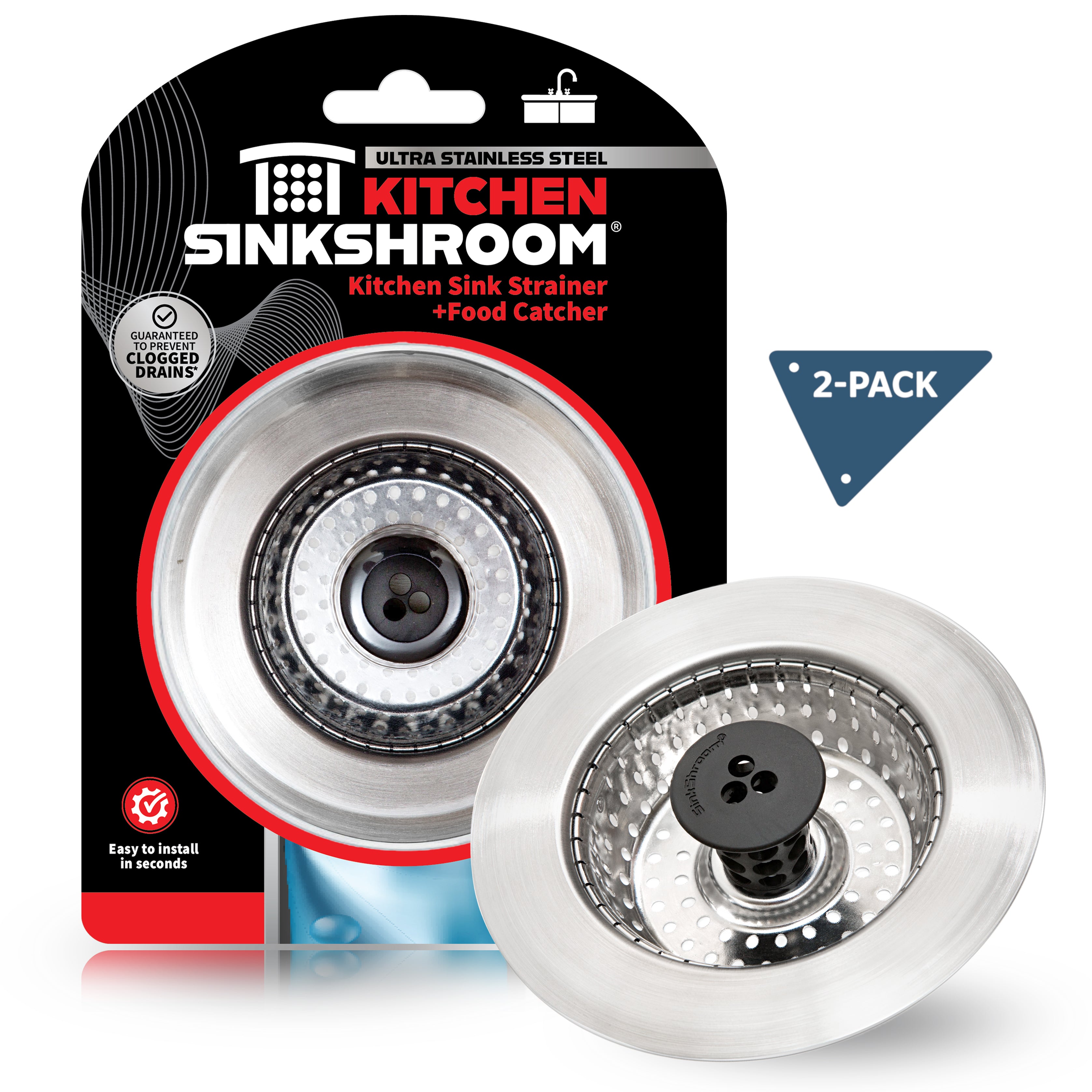 Kitchen Sink Strainers (2-Pack) from Shop Tam Fam