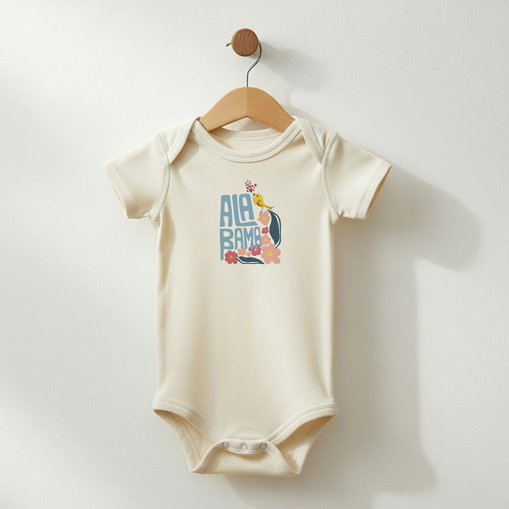 Illustrated State Design Baby Onesie from Shop Tam Fam