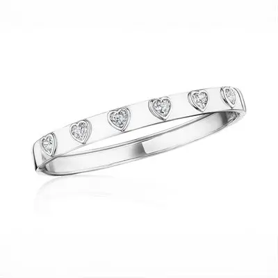 Heart Bangle Bracelet from TODAY Steals & Deals