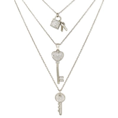 Lock and Key Necklace from TODAY Steals & Deals