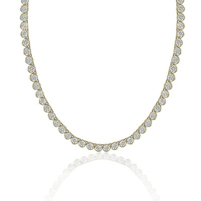 Bezel Set Tennis Necklace from TODAY Steals & Deals