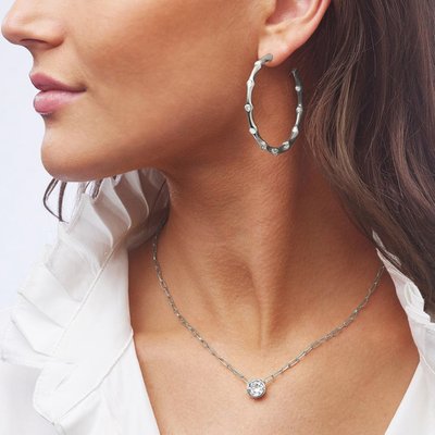 Solitaire Bezel Necklace from TODAY Steals & Deals