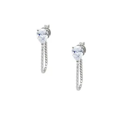 Convertible Heart Drop Earrings from TODAY Steals & Deals