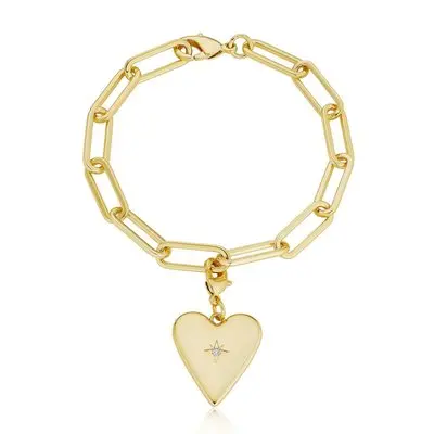 Heart Charm Bracelet from TODAY Steals & Deals