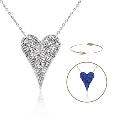 Reversible Heart Necklace from TODAY Steals & Deals