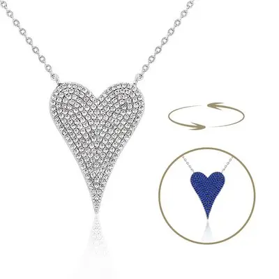 Reversible Heart Necklace from TODAY Steals & Deals