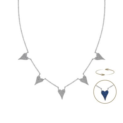5 Heart Reversible Necklace from TODAY Steals & Deals
