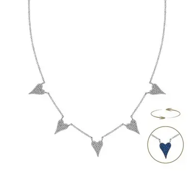 5 Heart Reversible Necklace from TODAY Steals & Deals