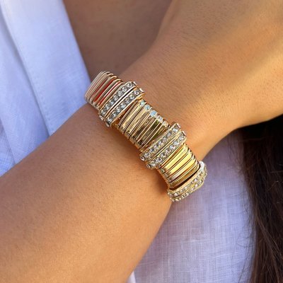 Pave Flexible Cuff Bracelet from TODAY Steals & Deals