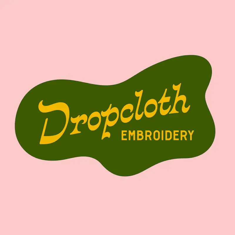 Dropcloth Embroidery from View Your Deal